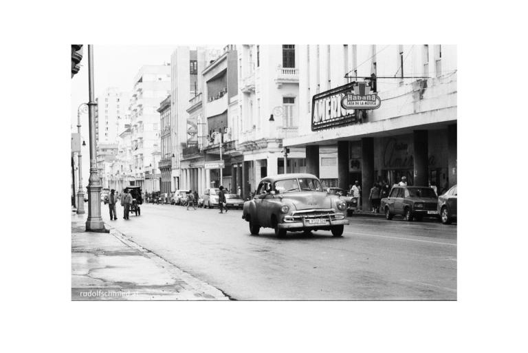 Eine Straßenszene in Havanna, Kuba