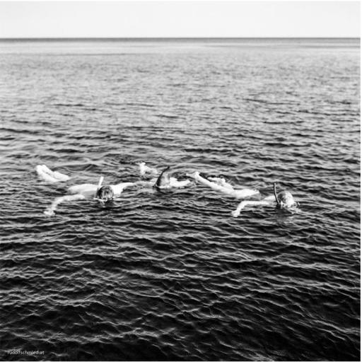 Schnorcheltaucher im Meer