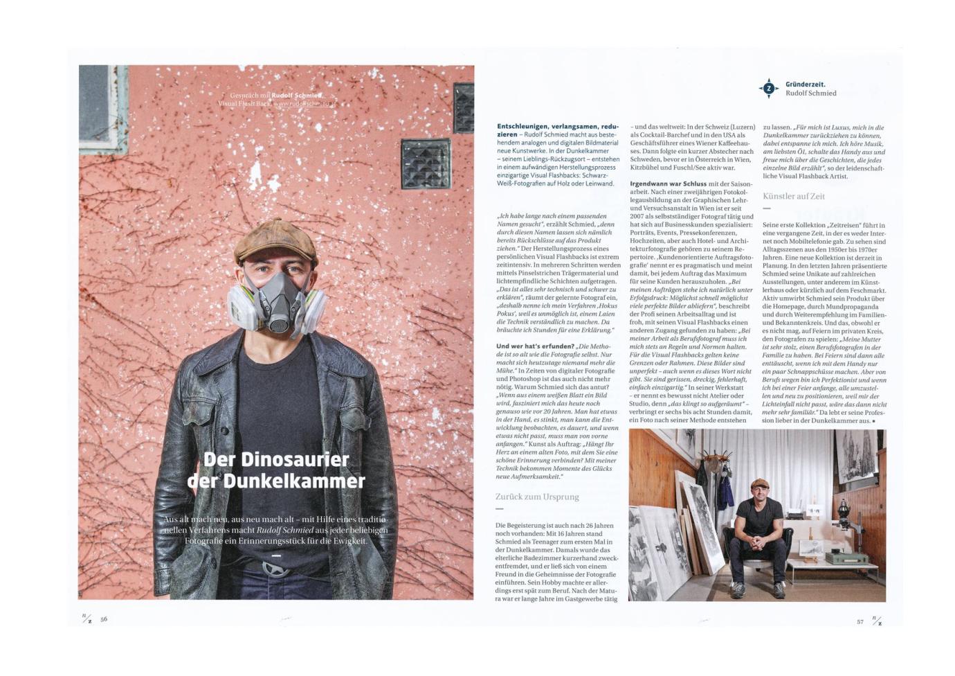 Ein Artikel im Neuzeit Magazin über Rudolf Schmied