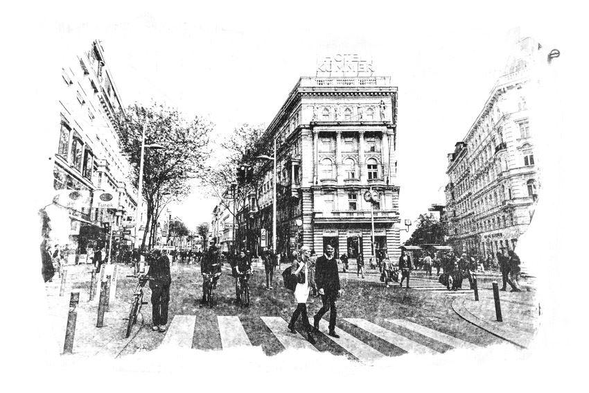 Die Wiener Mariahilferstraße